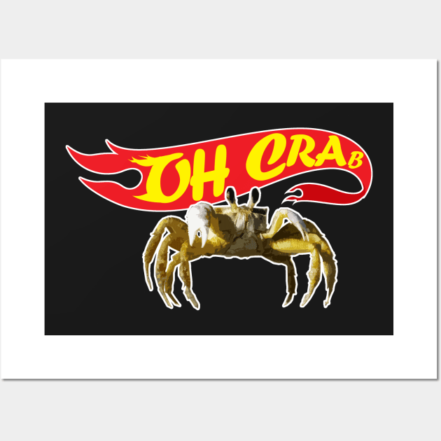 Oh Crab Wall Art by i2studio